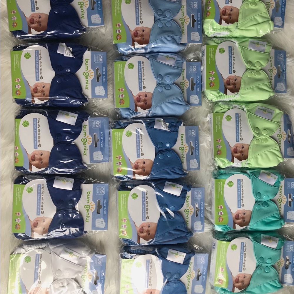 NWT Bum Genius 4.0 Pocket Diapers